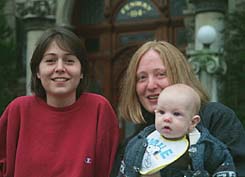 Meg, Cath and Henry